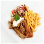 Lamb Doner Meat & Chips