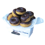 Mini Chocolate Doughnut (10)