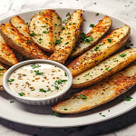 Potato Wedges Cheese