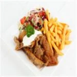 Lamb Doner Meat & Chips