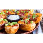 Potato Skins with cheese