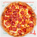 Only Pepperoni Pizza