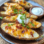Potato Skin With Cheese