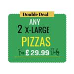 Double Deal 15" Pizza