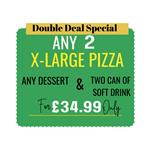 Double Deal Special 15" Pizza