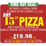 Time out Deal 15"