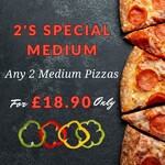 2's Special Medium Pizza