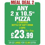 Meal Deal 2 - 12"