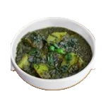 Aloo Palak(Spinach Potato Curry)