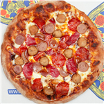 Meatball Feast Pizza
