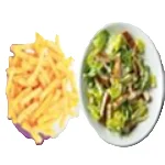 Chips & Salad 